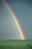 A brilliant rainbow displays the full color spectrum