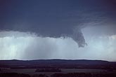 This focused updraft tail is not a true funnel cloud