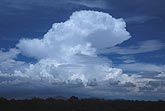 Cloud types, Cb: a beautiful, isolated Cumulonimbus cloud pulse storm