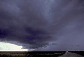 Cloud base detail under a severe storm