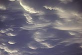 Flowing Mammatus cloud detail