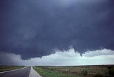 False funnel with wall cloud