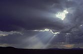 Crepuscular rays look like a beam of heavenly light