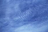 Cloud types: a mackerel sky with Cirrocumulus clouds