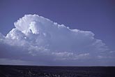 Side view of Cumulonimbus cloud structure