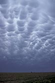 Brooding sky with Mammatus clouds