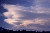 Cloud types: multi-layered lenticular Altocumulus standing wave clouds