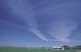 Cloud type: Cirrocumulus clouds from supercooled water