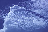 Deceptive juxtaposition and perspective in clouds