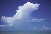 Soft tropical Cumulonimbus over the ocean
