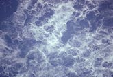 Abstract sky with fibrous cloud texture
