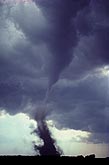 Tornado with debris cloud, part of sequence
