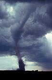 Tornado sequence: condensation funnel on mature tornado