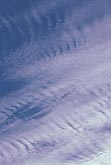 Cloud streaks with fine feathery billows