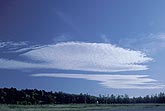 Cloud types, Ac: Altocumulus cloud patches in fair weather