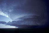 HP supercell storm, wide-angle