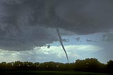 High-based thunderstorm with tornado