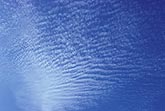 Cloud type, Cc: Cirrocumulus clouds with ripples