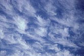 Abstract pattern of carefree Cirrus cloud tufts