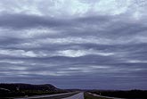 Cloud types, Ac: Altocumulus clouds in an overcast sky
