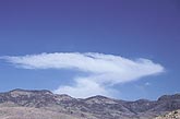 Cloud type, Ci: plume of Cirrus cloud from thunderstorm anvil