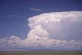 Cloud types, Cb: this Cumulonimbus cloud is a severe storm