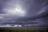 Beaver tail cloud on a severe storm