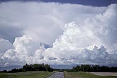 Old and new convection with burgeoning growth in a cloud bank