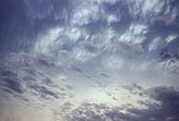 Finely brushed cloud texture abstract