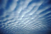 Abstract pattern of cloud billows.