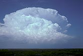 Massive Cumulonimbus cloud, a classic tornadic supercell