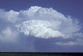 Typical Cumulonimbus cloud (Cb) with rounded top