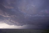 A classic (CL) supercell severe storm mesocyclone