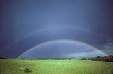 A full double rainbow with supernumerary rainbow