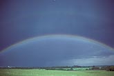 Bright horizontal double rainbow with supernumeraries