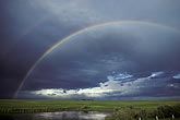 A double rainbow with rain evaporating to Virga