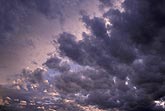 Subtle colors in a brooding cloudscape