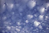 Cloud texture abstract with clouds like cotton puffs