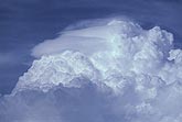 How and why Pileus clouds form at the top of a storm