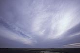 Cloud types, As: Altostratus cloud type in bands