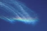 A colored arc, an optical effect in ice crystals (circumhorizontal arc)