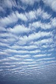 Cloud billow pattern in a meditative sky abstract