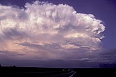 Storm anvil rollover: knuckles on an anvil edge from a strong updraft 