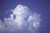 Active convective cloud turrets bubble and burst with excitement