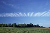 A band of cloud streaks in perfect harmony