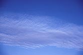 Cloud types, Cc: Cirrocumulus cloud type with granular texture