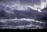 Cloud types, Sc: backlit Stratocumulus clouds in patches