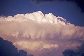 Crown of a supercell with anvil dome and anvil rollover